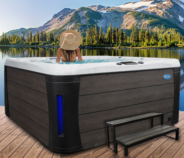 Calspas hot tub being used in a family setting - hot tubs spas for sale Richardson