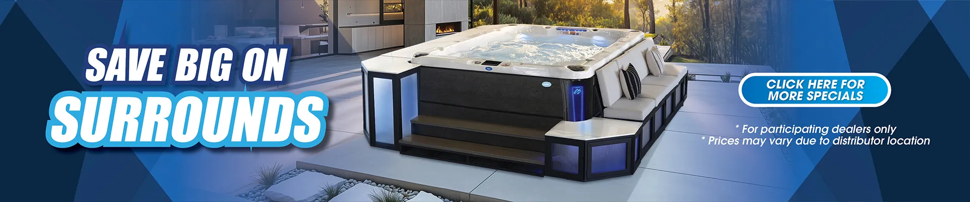 Calspas hot tub being used in a family setting - Richardson