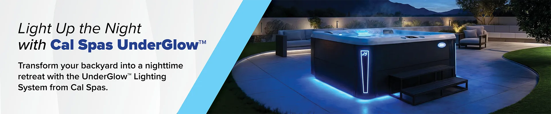 Calspas hot tub being used in a family setting - Richardson